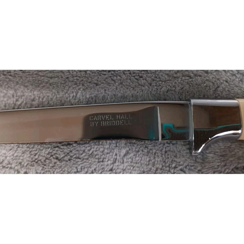 Vintage‎ Steak Knives Carvel Hall By Briddell Set of 6 With Original Case